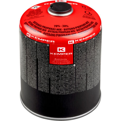 CARTUCCIA GAS VALVOLATA gr 450 ( ml 900 )- 12 pezzi  - KEMPER