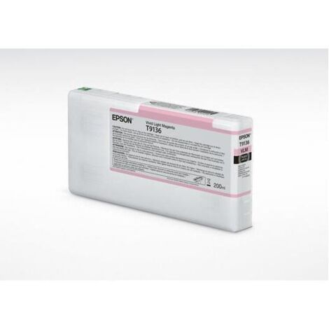 Cartuccia Originale Epson C13T91360N - Magenta Chiaro Vivo, 1 Pezzo