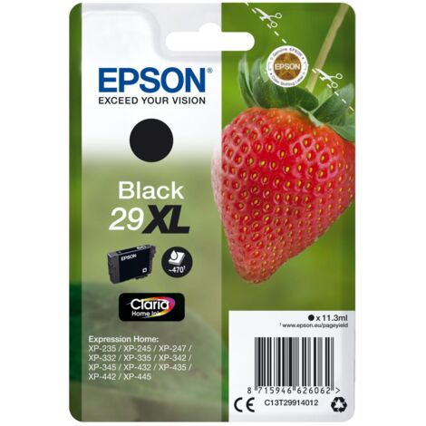 CARTUCCIA ORIGINALE EPSON T29 XL BLACK C13T29914012