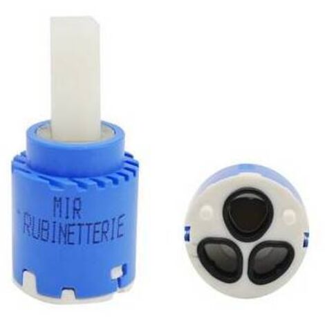 Cartuccia senza deviatore a 2 fermi k25m  Diam. 25 mmDH