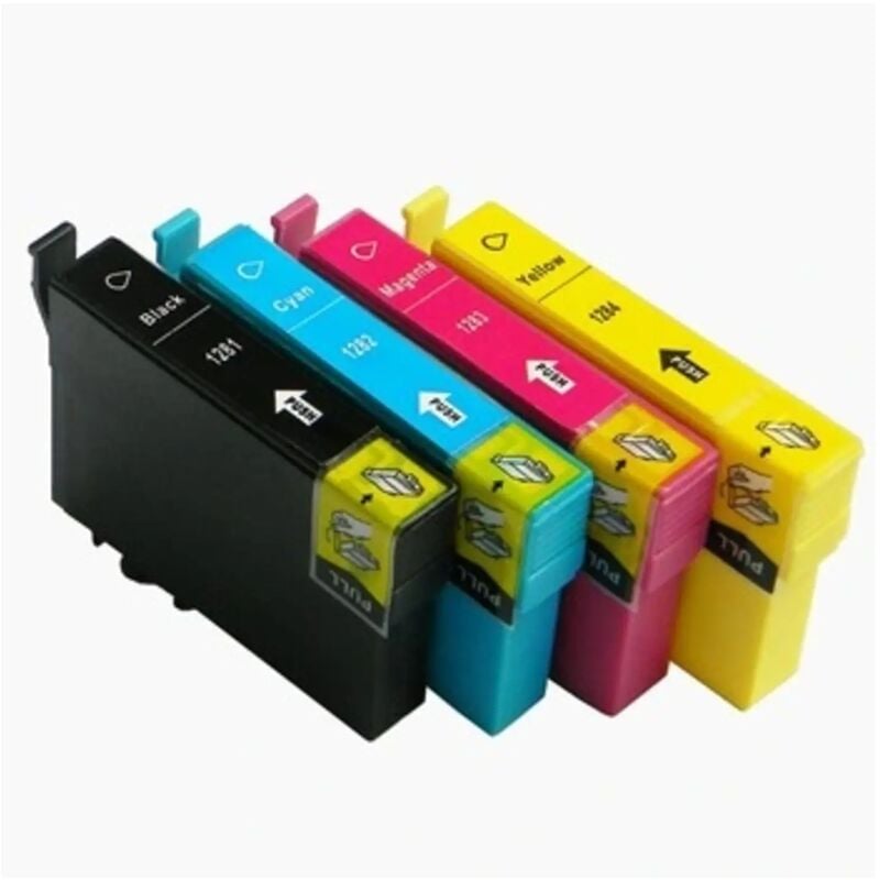 Image of cartuccia stampante compatibile epson S22 SX125 420W BX305FW-T12814020 giallo 1 pezzo