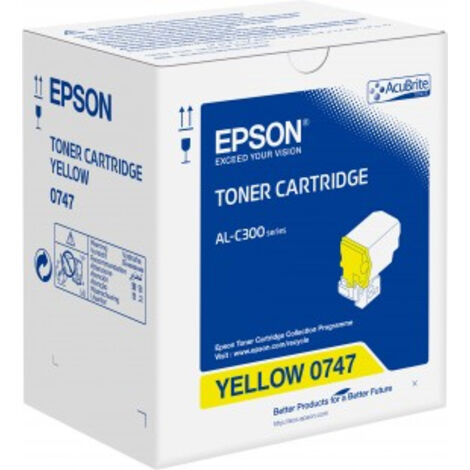 Cartuccia Toner Giallo Epson AL-C300 Capacit� Standard - Pack da 1 (8.800 pagine)