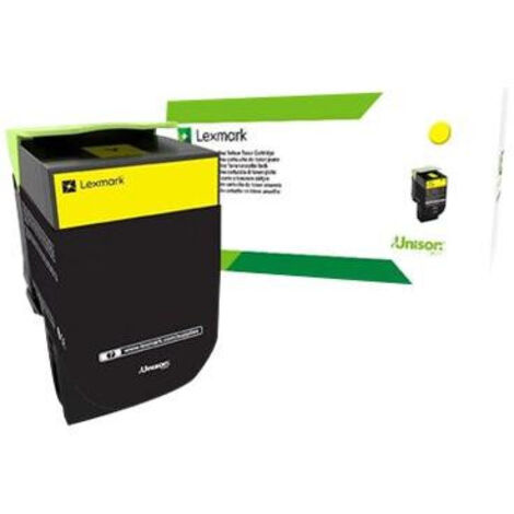 Cartuccia Toner Giallo Lexmark 70C2XYE per CS510, 4.000 pagine di alta qualit�