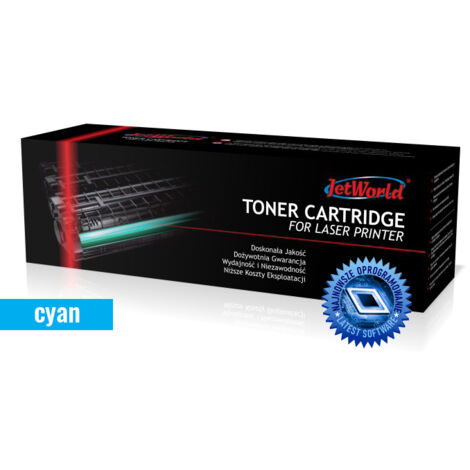Cartuccia toner JetWorld Cyan Brother TN247C sostitutiva per TN-247C (ha un chip con il firmware più recente)