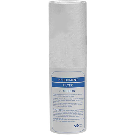 Cartucho contra sedimentos 10 micras para filtro de puerta 9-3/4-10 pulgadas