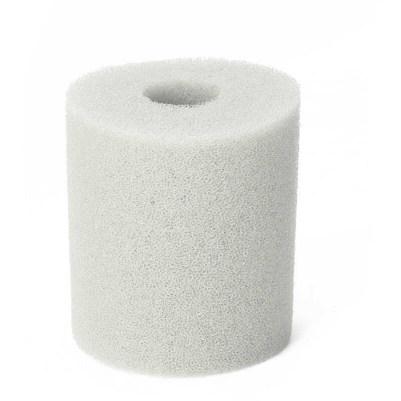

Cartucho de esponja de espuma de filtro de piscina reutilizable lavable,Blanco, 3