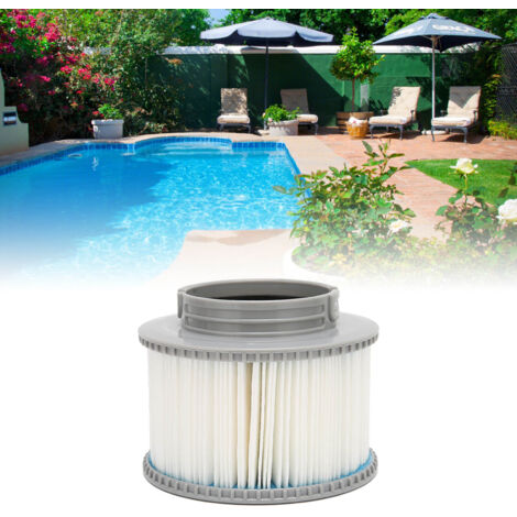 Cartucho de filtro para Spa MSPA 2089 – Filtro de repuesto lavable de poliéster, dimensiones 115 x 86 mm, 1 unidad