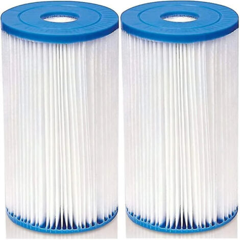Cartucho de filtro Summer Waves P57100204 tipo A/C para piscinas y spas (paquete de 4)
