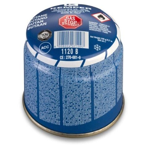 KEMPER Cartucho de gas butano perforable para lámpara de gas