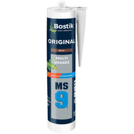 Cartucho de polímero híbrido MS9 marrón Bostik