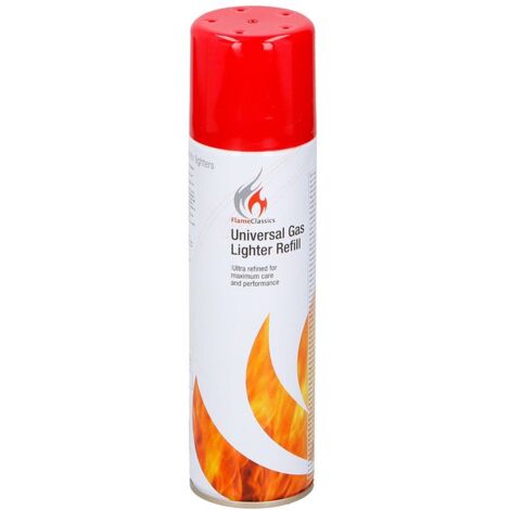 Cartucho de recarga de encendedores 250 ml