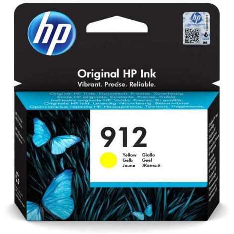 Cartucho de tinta amarilla HP 912 para una calidad profesional
