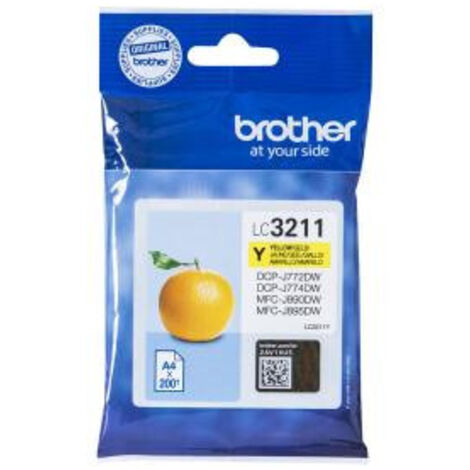 Cartucho de Tinta Compatible Brother LC-3211Y Amarillo