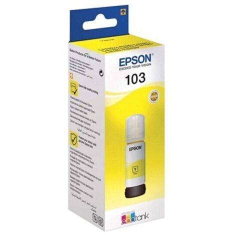 Cartucho de Tinta Compatible Epson 103 EcoTank Cyan ink bottle (WE) 70 ml Cian