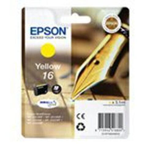 Cartucho de Tinta Compatible Epson T16 Amarillo 8715946518800 S0215810 Epson