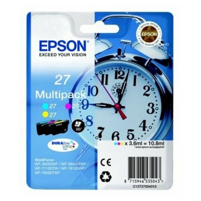 

Epson - Cartucho de Tinta Original T2705 T27 Tricolor