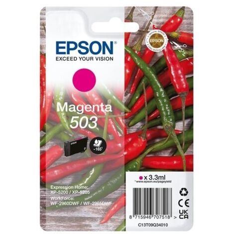 Cartucho de Tinta Original Epson 503 Magenta