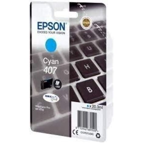 Cartucho de Tinta Original Epson C13T07U240 Cian