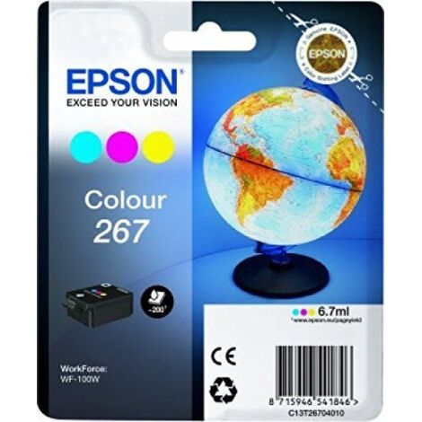 Cartucho de Tinta Original Epson nº267/ Tricolor