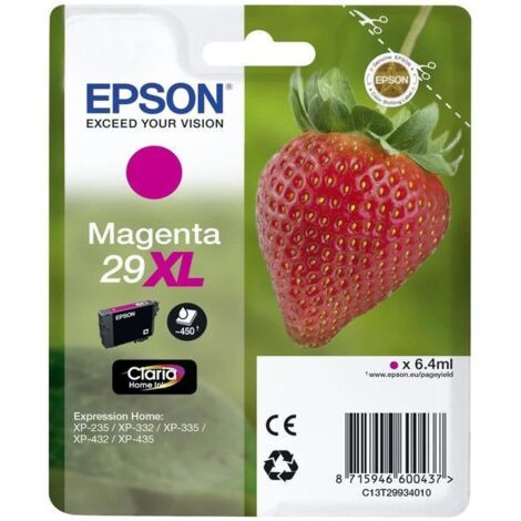 Cartucho de Tinta Original Epson nº29 XL Alta Capacidad/ Magenta