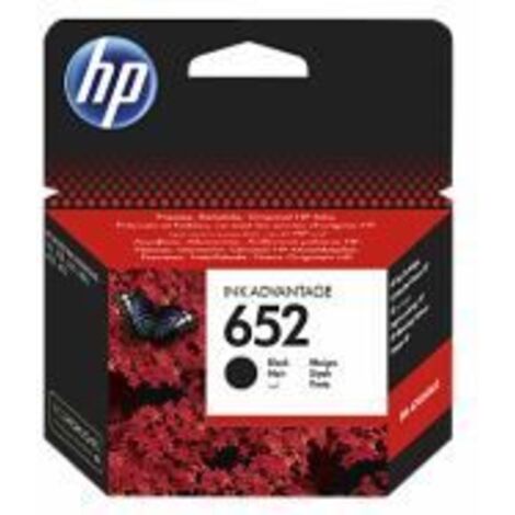 Cartucho de Tinta Original HP 652 Negro