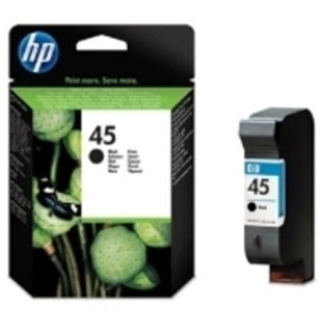 Cartucho de Tinta Original HP nº45/ Negro