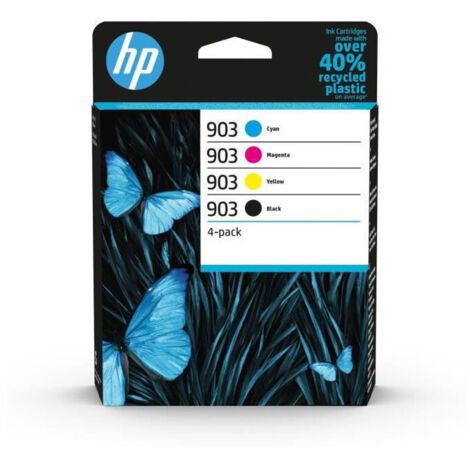 Cartucho de Tinta Original HP nº903 Multipack/ Negro/ Magenta/ Cian/ Amarillo