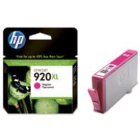 Cartucho de Tinta Original HP nº920 XL Alta Capacidad/ Magenta