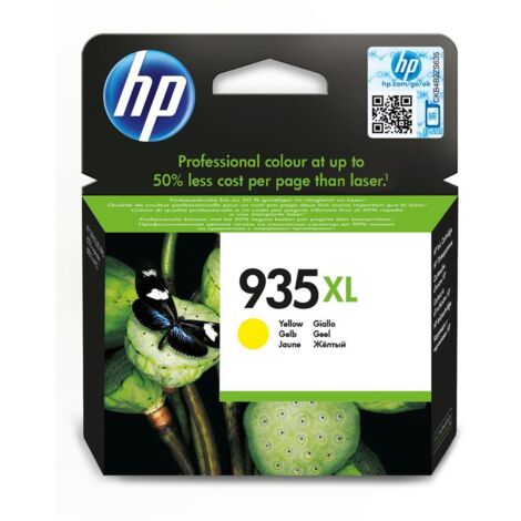 Cartucho de Tinta Original HP nº935 XL Alta Capacidad/ Amarillo