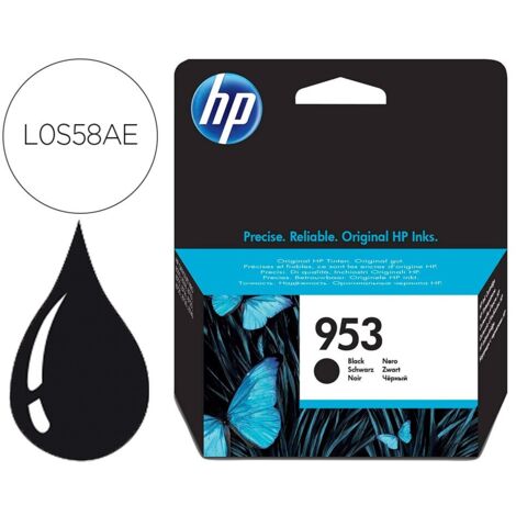 Cartucho de Tinta Original HP nº953/ Negro
