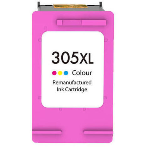 Cartucho de tinta remanufacturado HP 305XL (3YM63AE/3YM60AE) de alta calidad.

Adecuado para uso en las siguientes impresoras:
HP Deskjet 1210
HP Desk