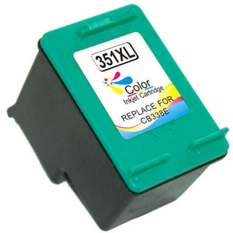 Cartucho de tinta remanufacturado HP 351XL (CB338EE/CB337EE) de alta calidad.

Adecuado para uso en las siguientes impresoras:
HP DeskJet D4200
HP Des
