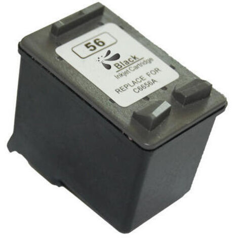 Cartucho de tinta remanufacturado HP 56 (C6656AE/C6656GE) de alta calidad.

Adecuado para uso en las siguientes impresoras:
HP DeskJet 450
HP DeskJet