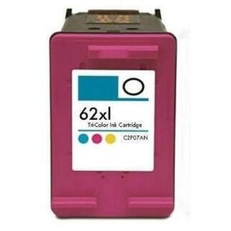 Cartucho de tinta remanufacturado HP 62XL (C2P06AE/C2P07AE) de alta calidad.

Adecuado para uso en las siguientes impresoras:
HP Envy 5640 e-All-in-On