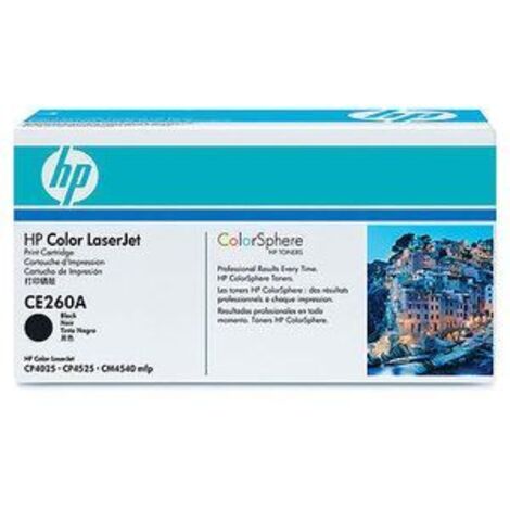 Cartucho de tóner original HP 647A negro CE260A