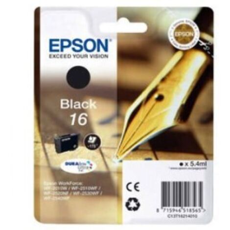 Cartucho epson 16 175 pag negro