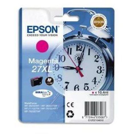 Cartucho epson 27xl magenta wf3620ss