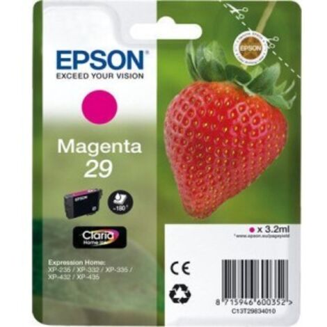 Cartucho epson t29 magenta xp-235, xp-332, xp-335