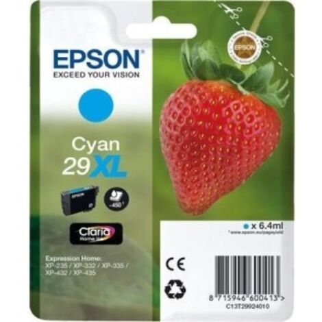 CARTUCHO EPSON T29XL CYAN XP-235, XP-332, XP-335,