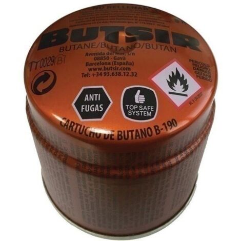 Cartucho gas 190g com gas