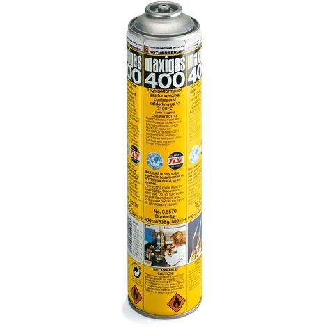 Cartucho gas 400gr maxigas 4000 rothenberger