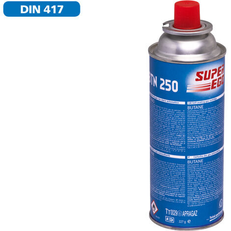 Cartucho Gas Butano Desechable 220ml BTN250 Super-Ego