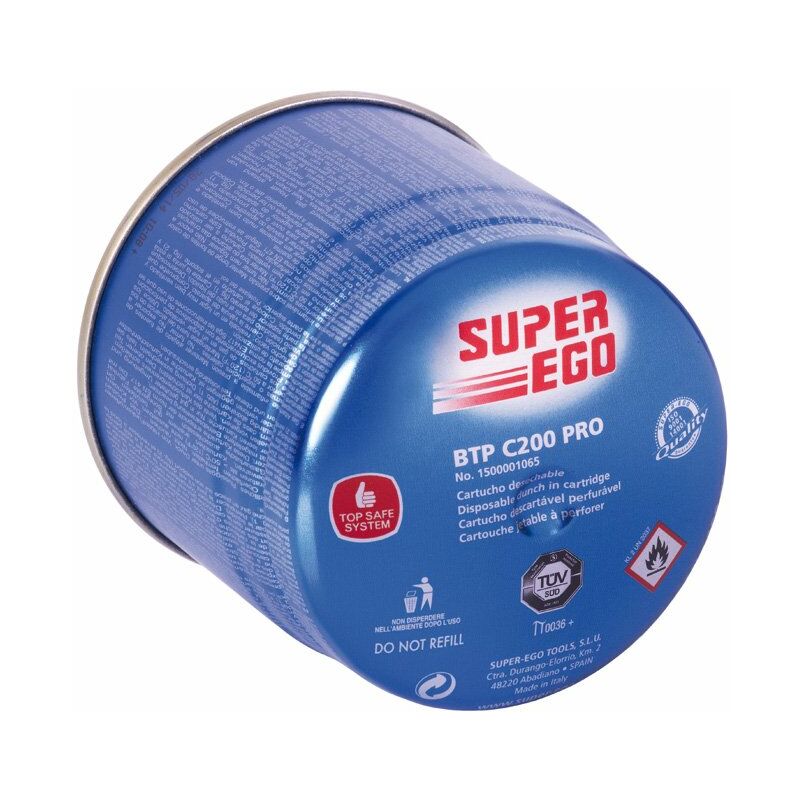 

Super-ego Tools - CARTUCHO GAS C200 CON VALVULA SEGURIDAD