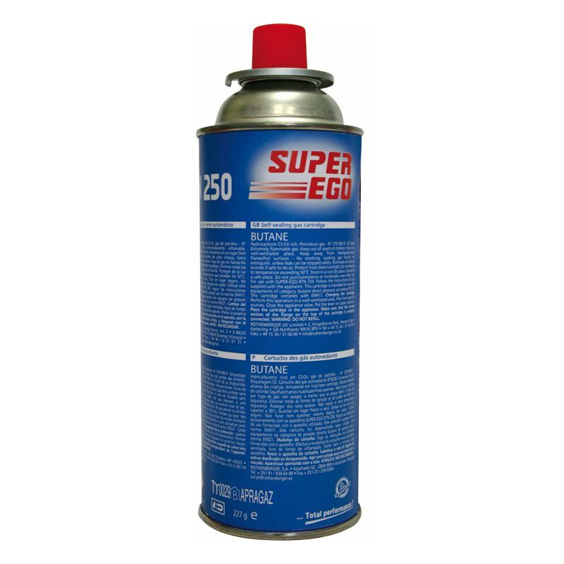 

Super-ego Tools - CARTUCHO GAS BTN 250ml.