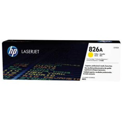 Cartucho HP No 826A HP826A HP 826A Amarillo Amarillo (CF312A)