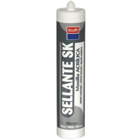 Cartucho masilla acrilica blanca 300ml 50323 krafft