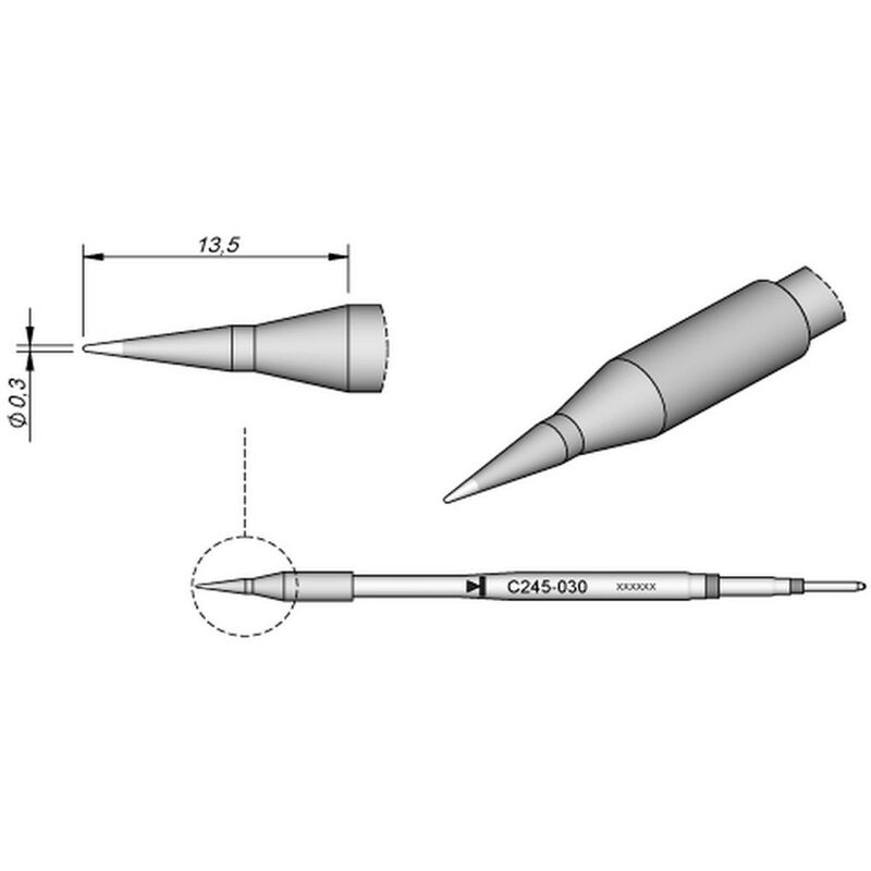 

Cartucho Para T245A C245030 - JBC