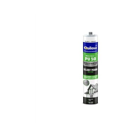 Cartucho sellador poliuretano negro sintex pu-50 quilosa