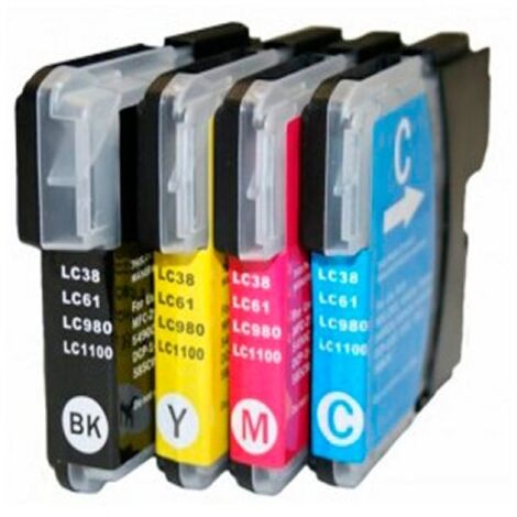 Cartucho tinta compatible dayma brother lc980xl