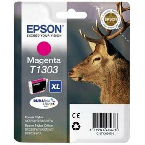 Cartucho Tinta Epson T1303 Magenta Stylus